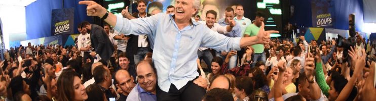 Ronaldo Caiado é confirmado candidato a governador em convenção com 13 partidos