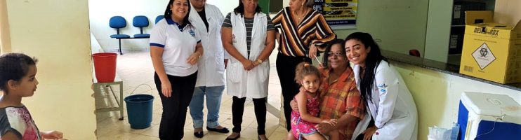 Em Novo Gama, Campanha de Vacinação contra a gripe: ação do Dia “D” mobilizou a população a ir aos postos de saúde